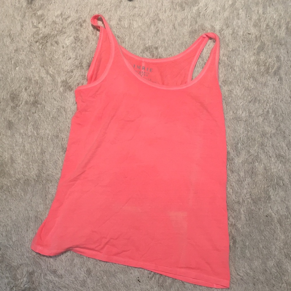 IMRIE neon cotton tank